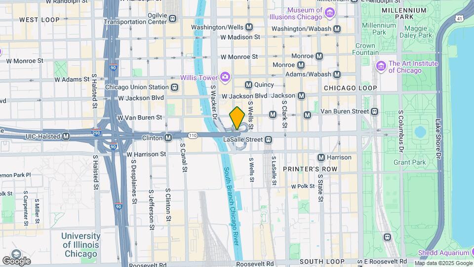 835 S Wells St Map and Location Details