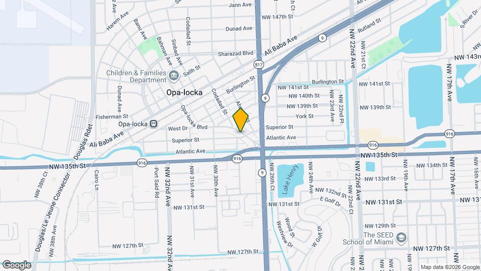 1120 Opa-locka Blvd Map and Location Details
