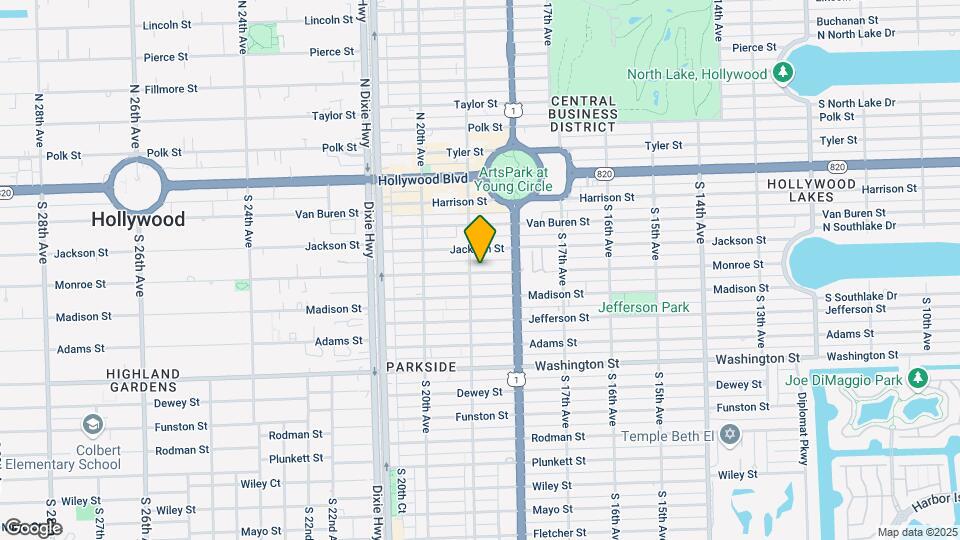 1845 Monroe St Map and Location Details