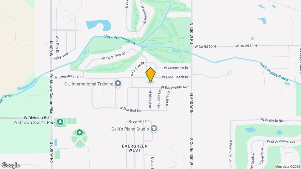 8512 W Eucalyptus Ave Map and Location Details