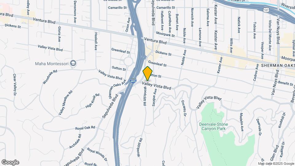15283 Valley Vista Blvd Map and Location Details