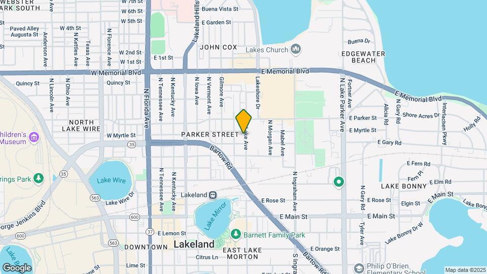 620 N Lake Ave Map and Location Details