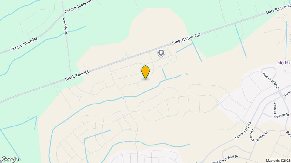 158 Bee Tree Blvd Map and Location Details