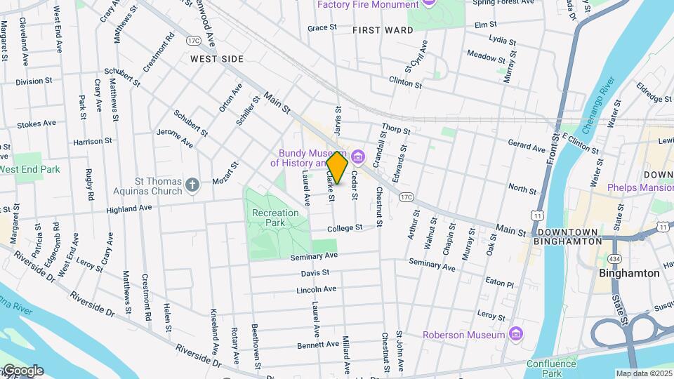 24 Clarke St Mapa y Detalles de la Ubicación
