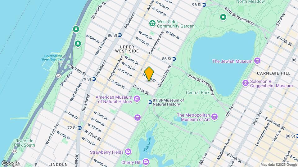 23 WEST 82ND STREET Map and Location Details