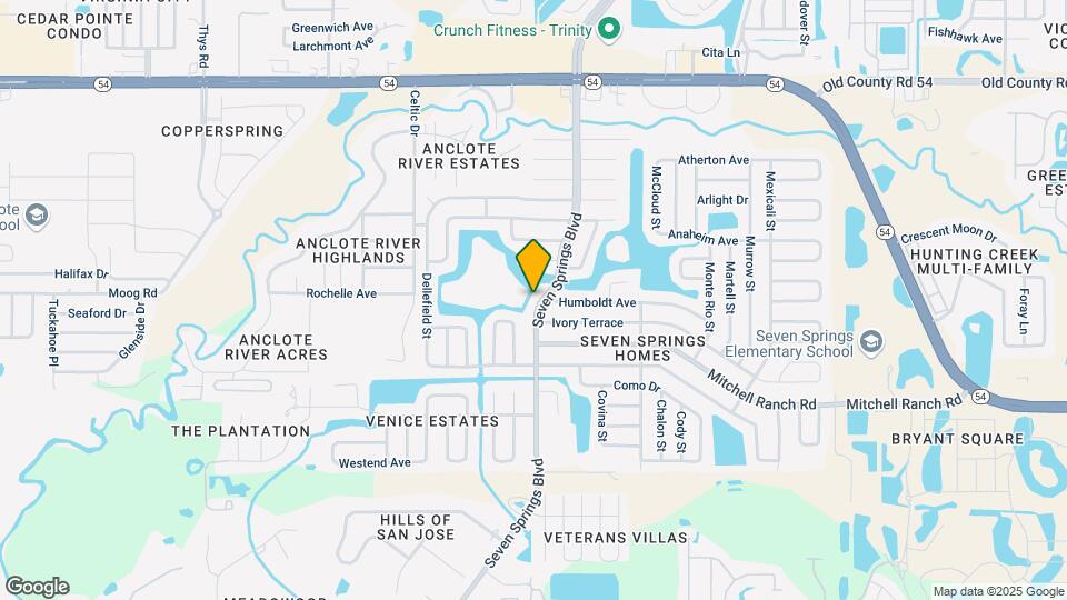 3451 Seven Springs Blvd Map and Location Details