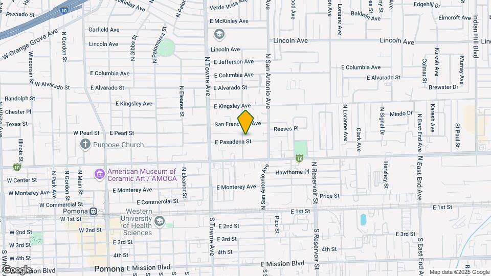 602-630 N Caswell Ave Mapa y Detalles de la Ubicación