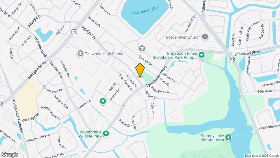 5412 Albright Dr Map and Location Details