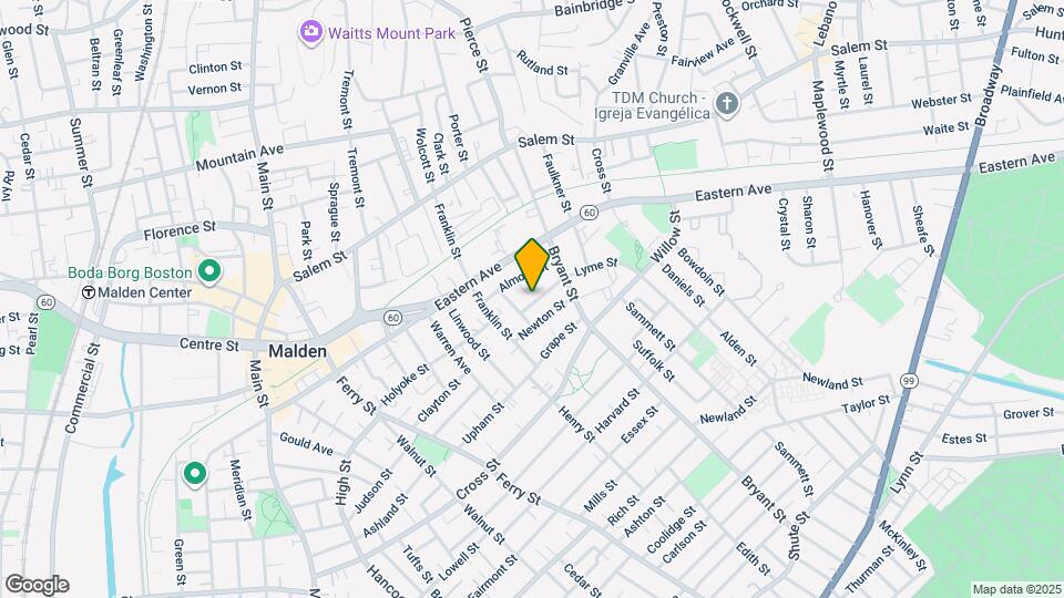 16 Hazelwood St, Unit 1 Map and Location Details