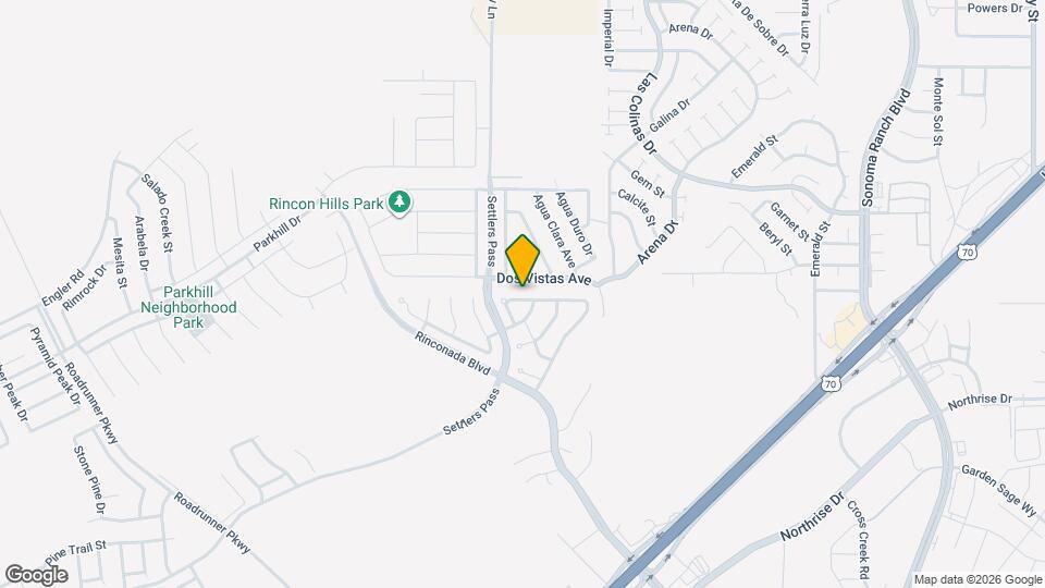 3768 Ascencion Cir Map and Location Details