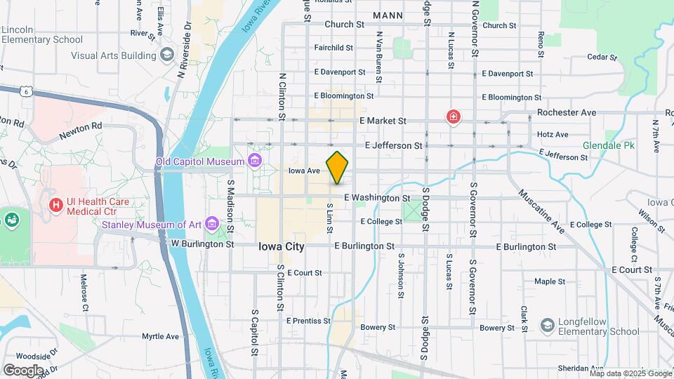 328 E Washington St Map and Location Details