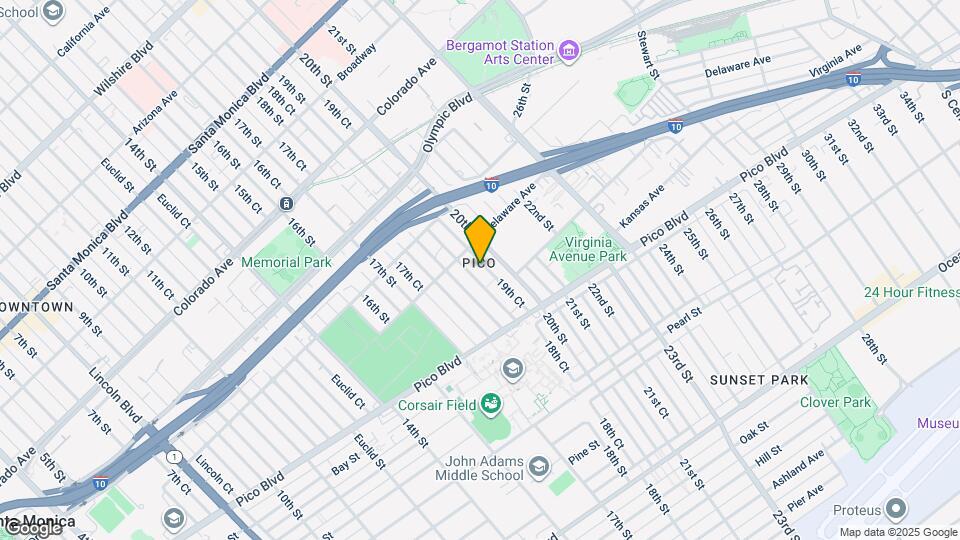 1923 19th St Map and Location Details