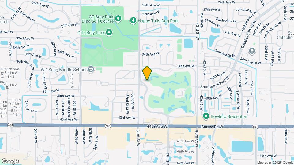 3680 Ironwood Cir Map and Location Details
