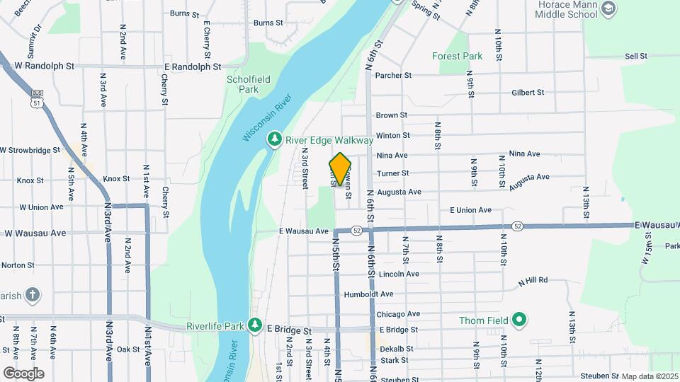 2402 Gowen St Map and Location Details