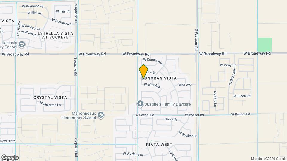 23849 W Tamarisk Ave Map and Location Details