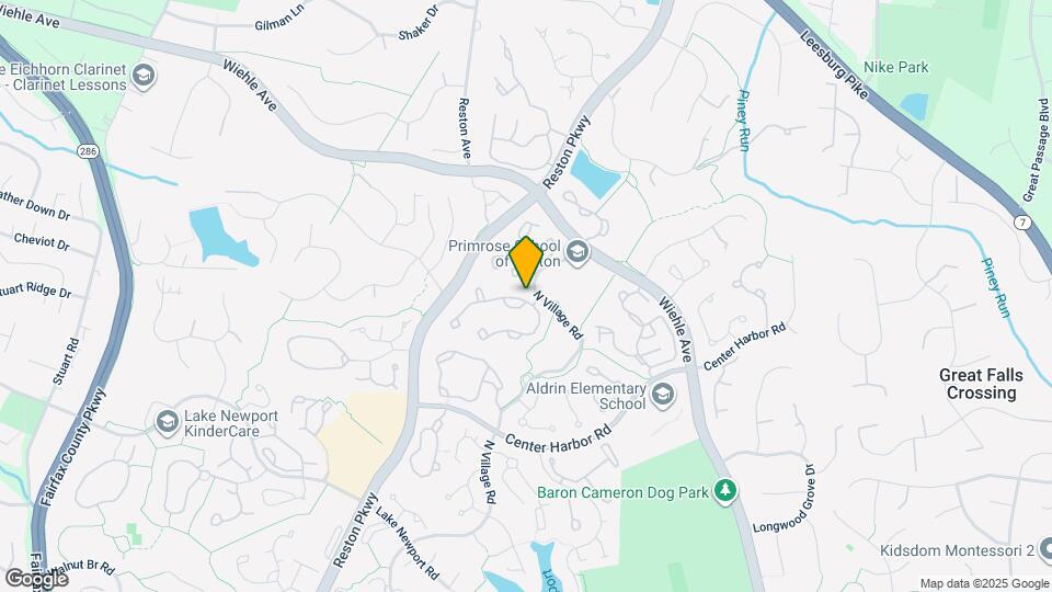 1384 Park Garden Ln Map and Location Details