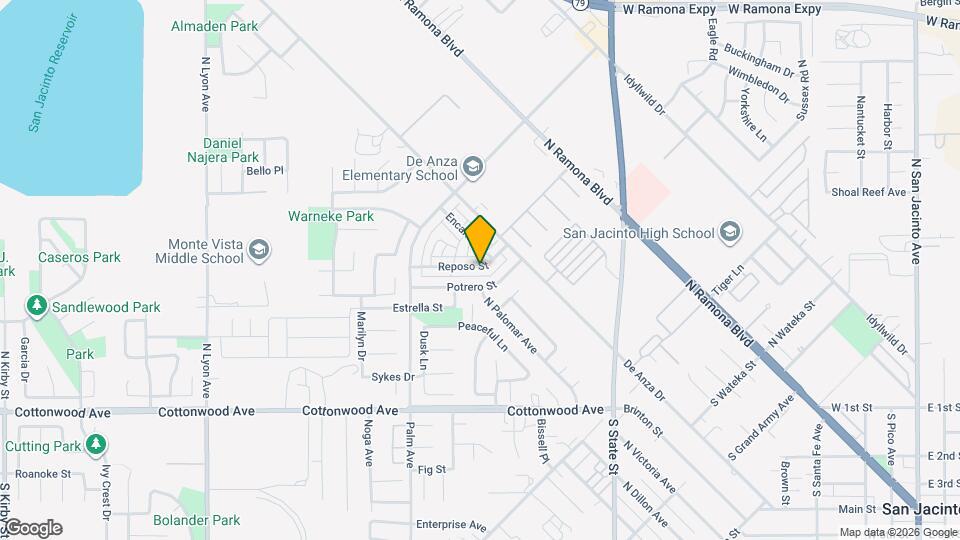 424 Reposo St Map and Location Details