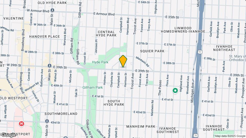 912-914 E 39th St Mapa y Detalles de la Ubicación