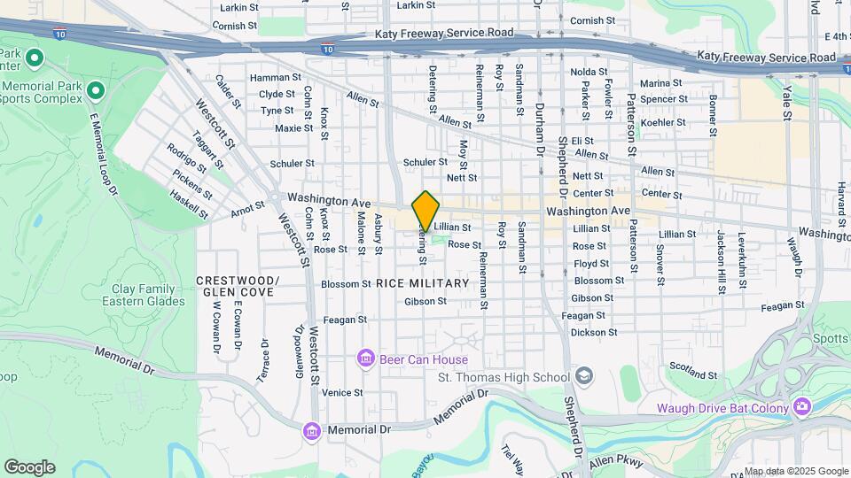 806 Detering St Map and Location Details