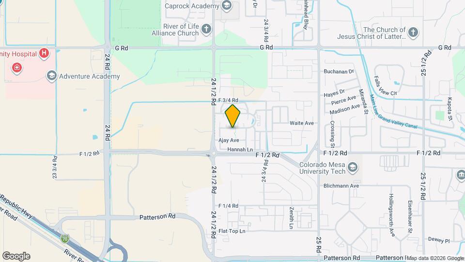 2484 1/2 Brookwillow Loop Map and Location Details