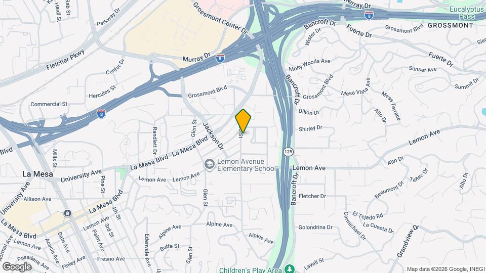 5021 Garfield St Map and Location Details