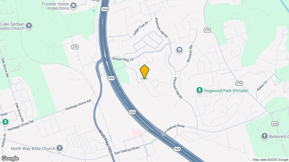 1648 Mexican Heather Dr Map and Location Details