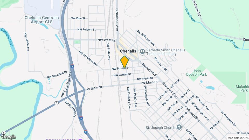 269 NW Chehalis Ave Map and Location Details