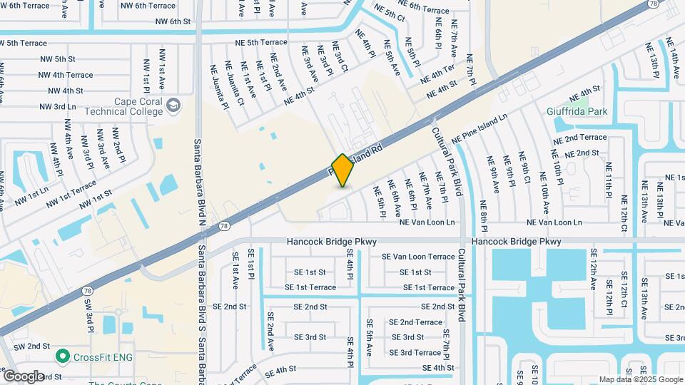 427 NE Pine Island Ln Map and Location Details