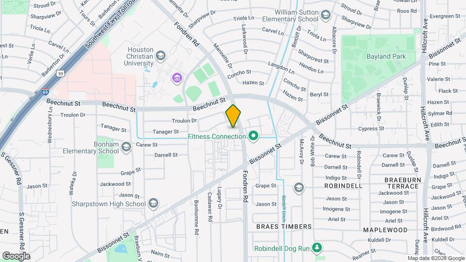 8215 Lugary Dr Map and Location Details