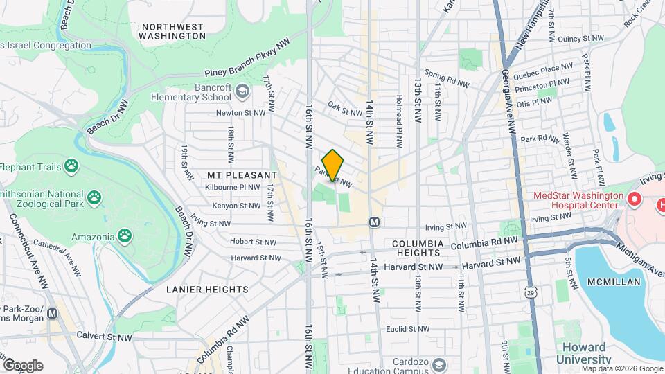3228 Hiatt Pl NW Map and Location Details