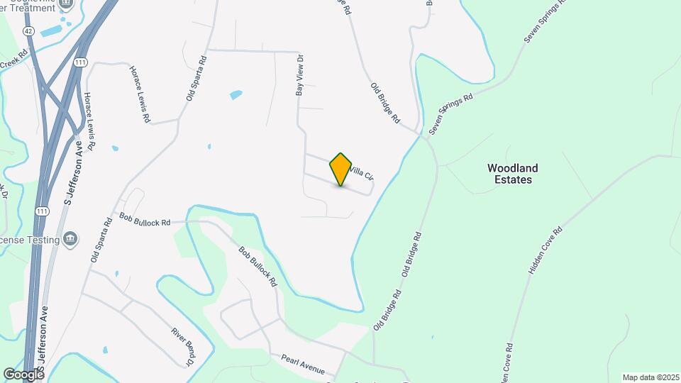 1550 Lake Villa Cir Map and Location Details