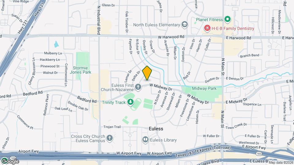 708 W Midway Dr Map and Location Details