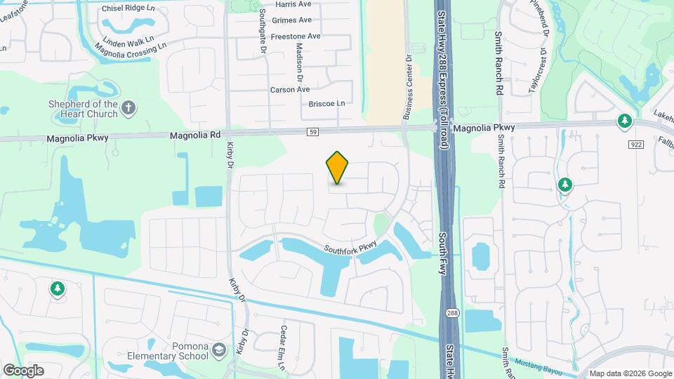 2919 Texas Trail Ln Map and Location Details