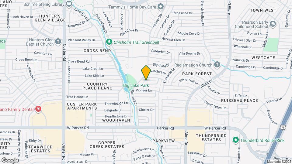 1441 Everglades Dr Map and Location Details