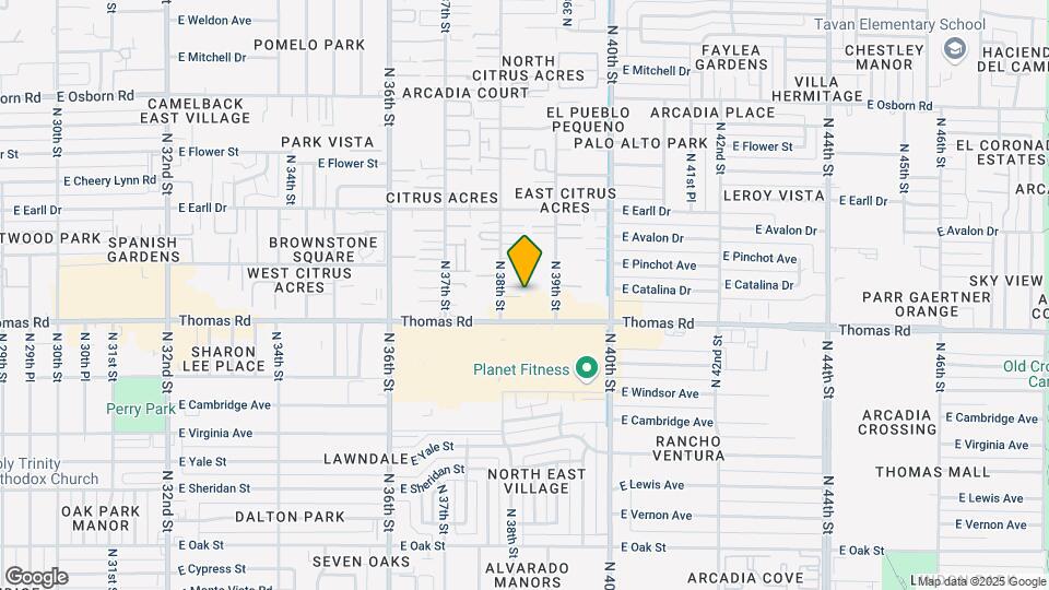 Citrus Acres Map and Location Details