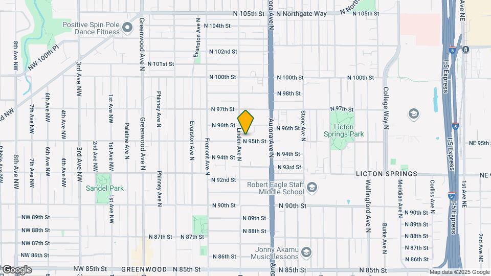 908 95th St Mapa y Detalles de la Ubicación