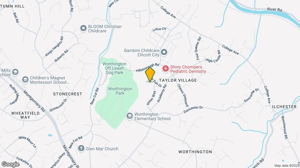 8111 Alloway Ct Map and Location Details