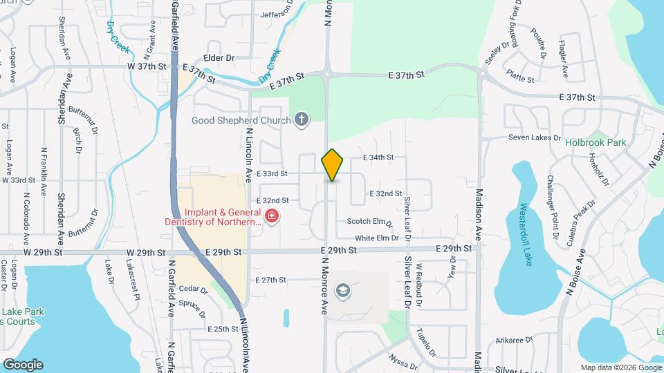 3209 White Elm Ct Map and Location Details