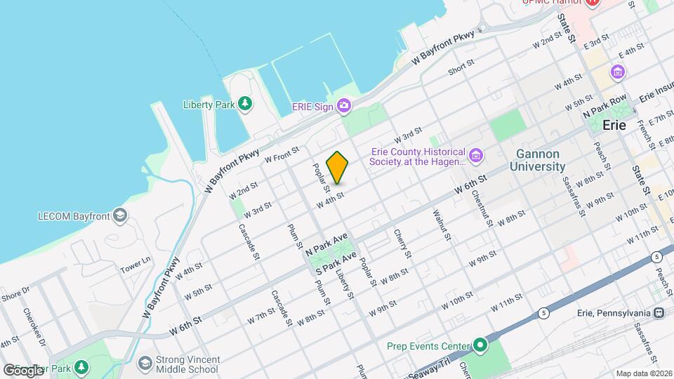 654 W 4th St, Unit Apt Mapa y Detalles de la Ubicación