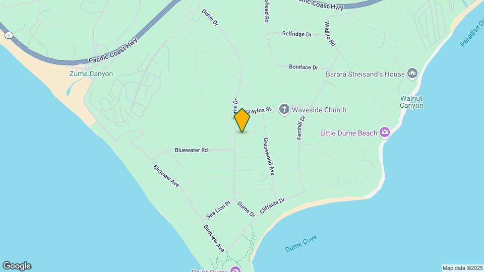 6956 Dume Dr Map and Location Details