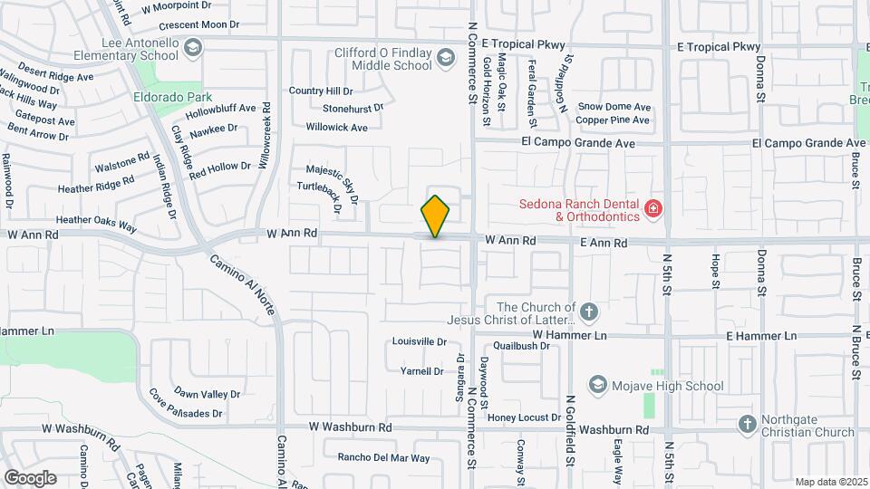 340 Casmailia Ave Map and Location Details