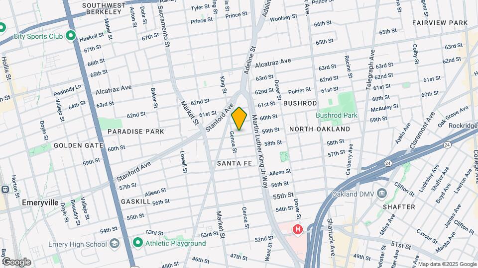 840 59th St Map and Location Details