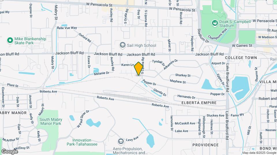 932 S Lipona Rd Map and Location Details