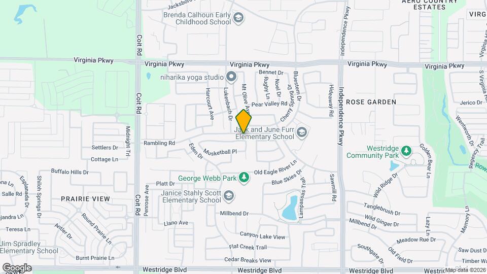 10408 Jackson Hole Ln Map and Location Details