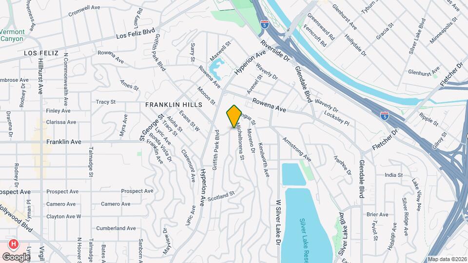 3024 Angus St Map and Location Details