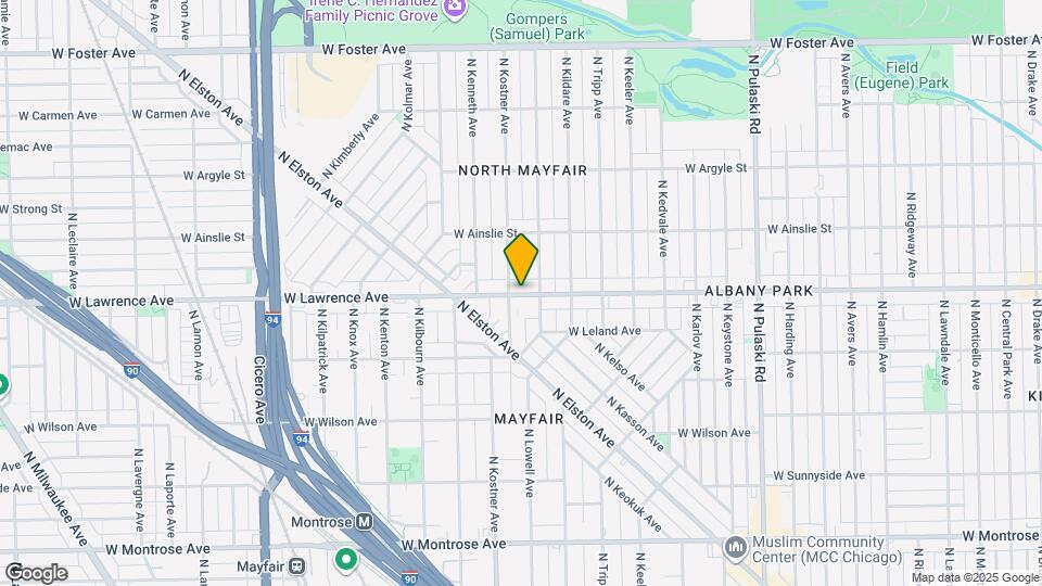 4350 W Lawrence Ave Mapa y Detalles de la Ubicación