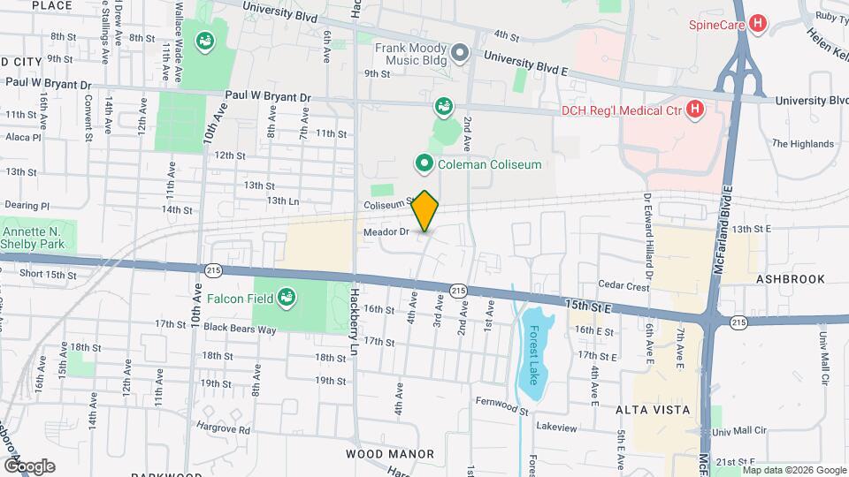 405 Meador Dr Map and Location Details