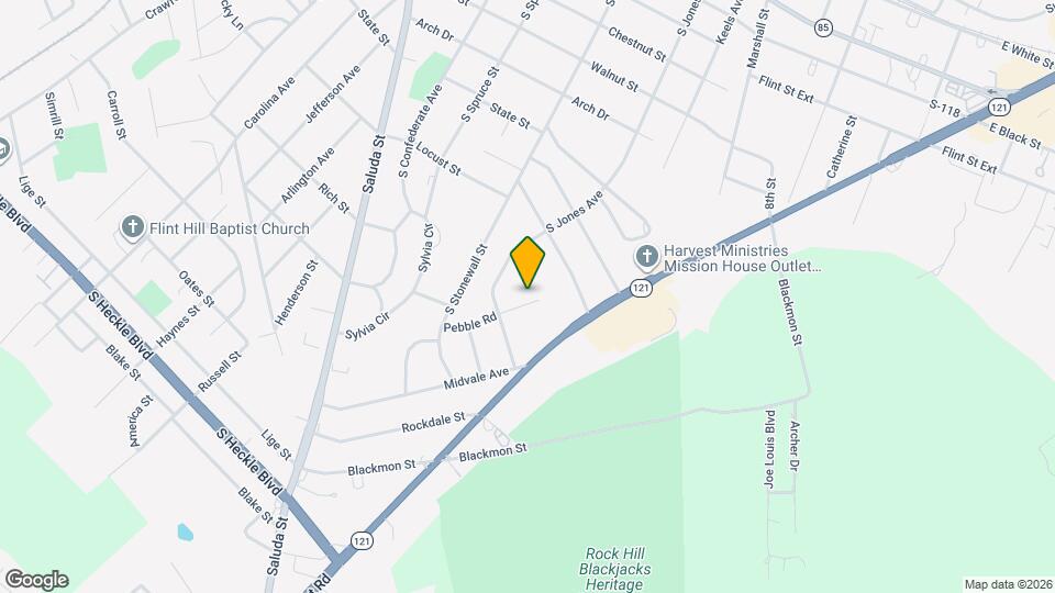 987 Pebble Rd Map and Location Details