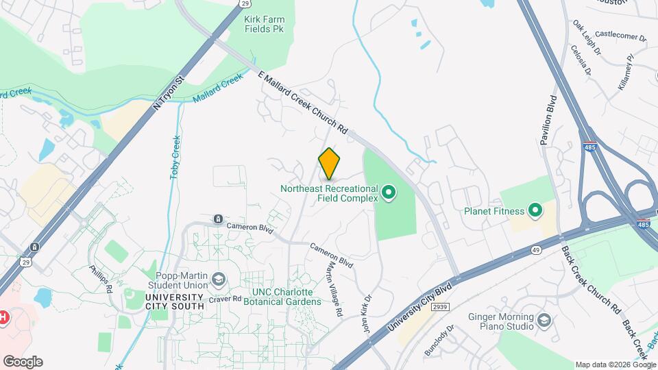 9749 Campus Walk Ln Map and Location Details