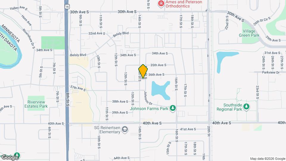 3621 15th St S Map and Location Details